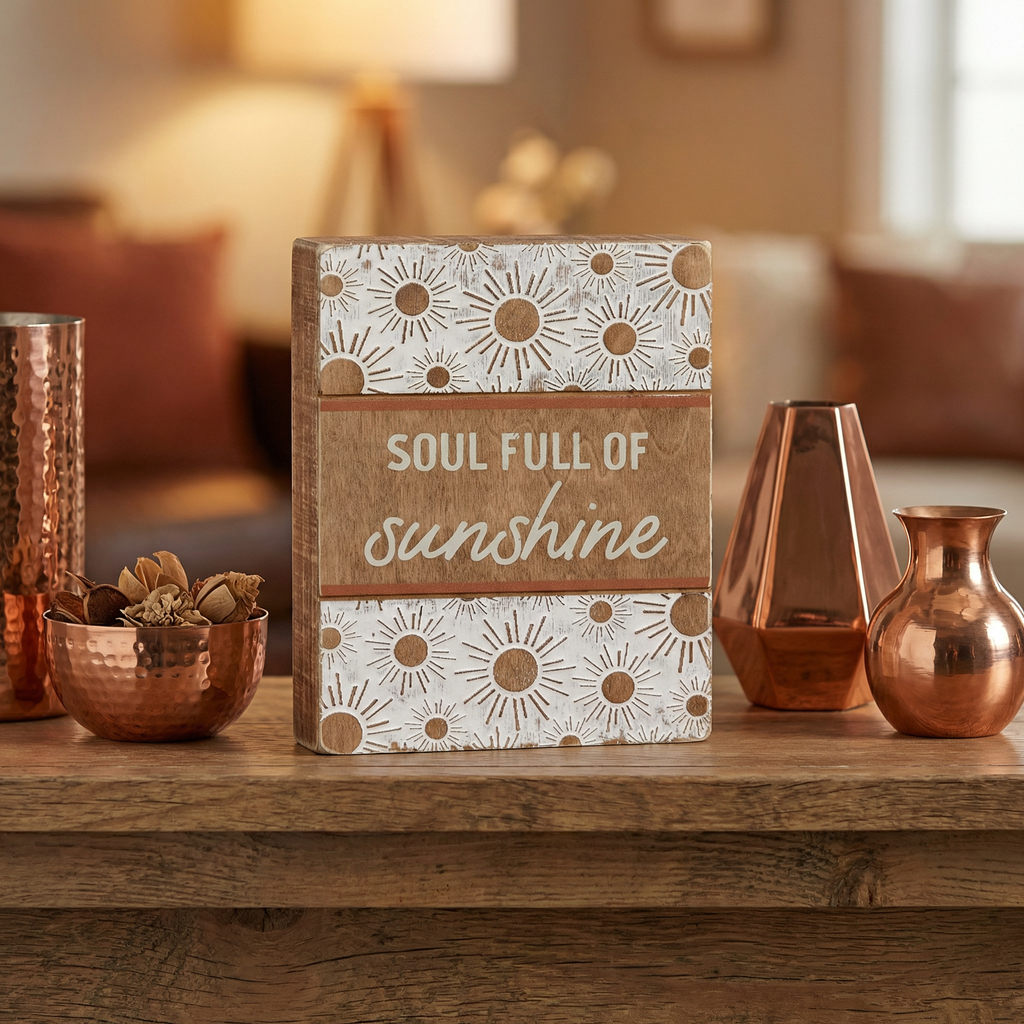 Soul Full Of Sunshine Boho Sunburst Home Decor