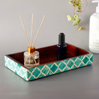 Moroccan Bone Inlay Vanity Decorative Bathroom Tray 10x6