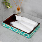 Moroccan Bone Inlay Vanity Decorative Bathroom Tray 10x6