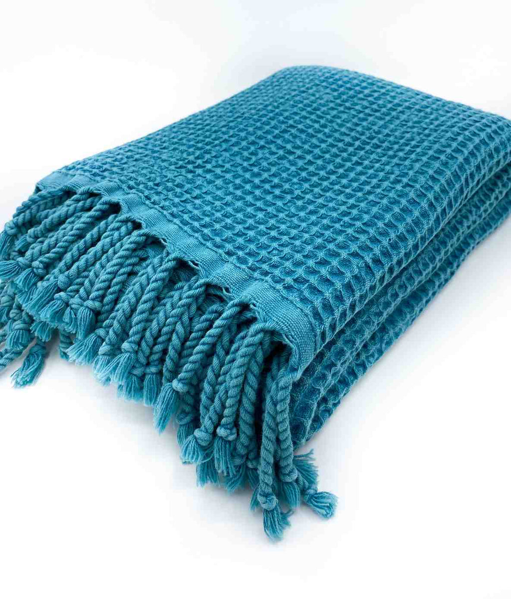 Waffle Turkish Cotton Towel or Towel Set