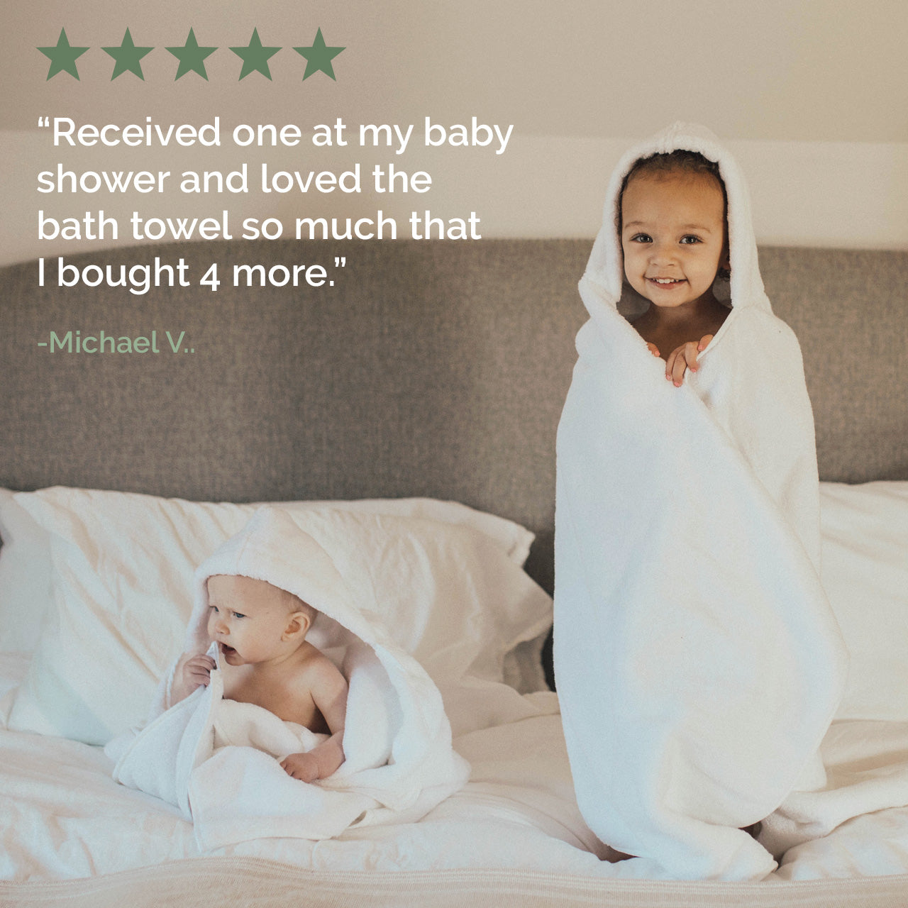 100% Cotton, Thick Hooded Children's Bath Towel