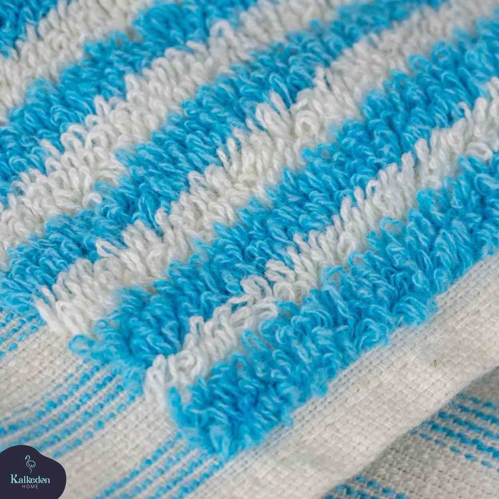 Striped Hand Towel for Bath & Kitchen