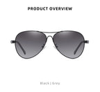 BARCUR Polarized Pilot Sunglasses for Men – Stylish Anti Blue Light UV400 Protection Gradient Mirror Lens Stainless Steel Trendy Frame – Fashion Aviator Sun Glasses for Men Ideal for Driving Travel Summer & Outdoor Activities