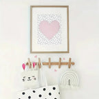 Wall mounted coat rack Nordic Rack Wall Mounted Entryway Organizer