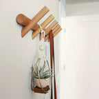Wall mounted coat rack Nordic Rack Wall Mounted Entryway Organizer