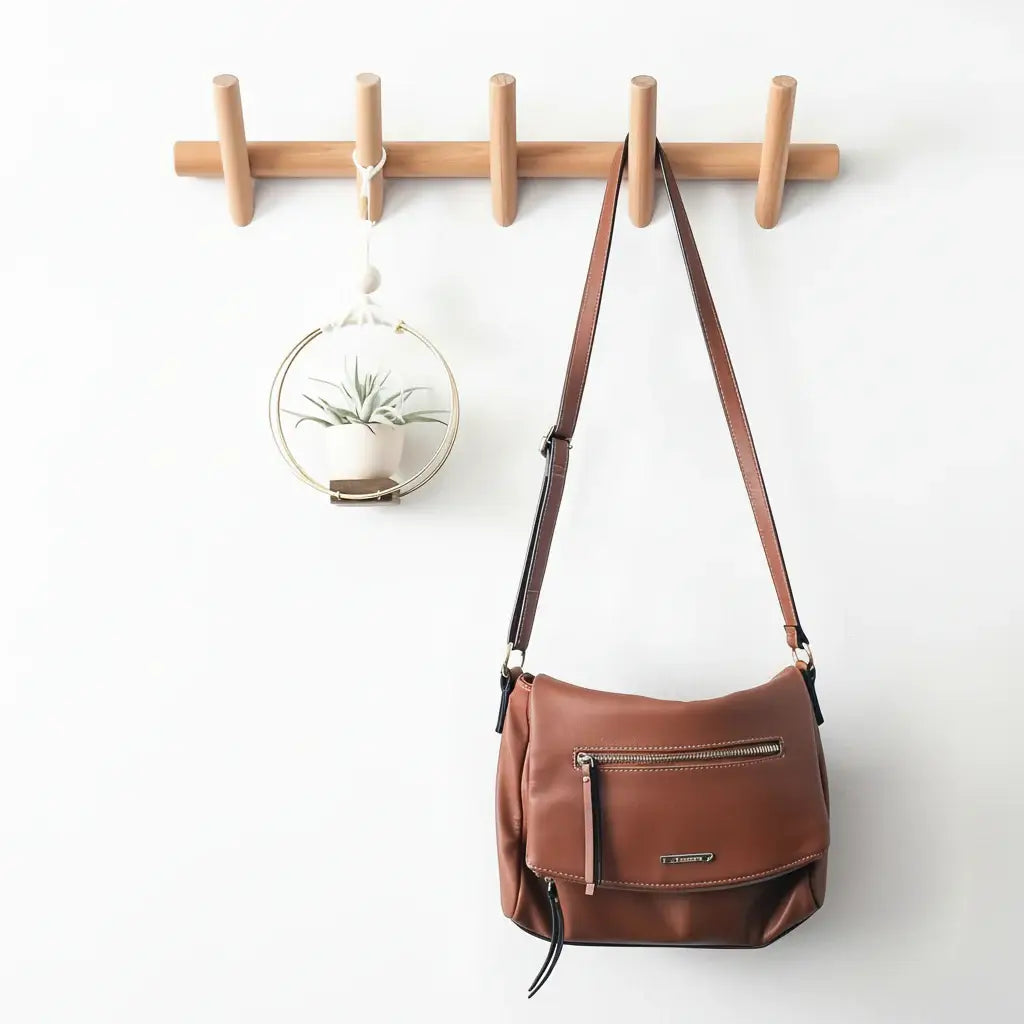 Wall mounted coat rack Nordic Rack Wall Mounted Entryway Organizer