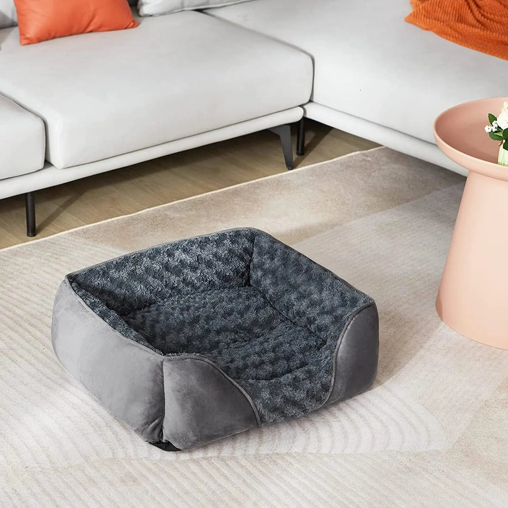 Washable Orthopedic Dog Bed – Soft Calming Pet Sofa for Small to Large Dogs
