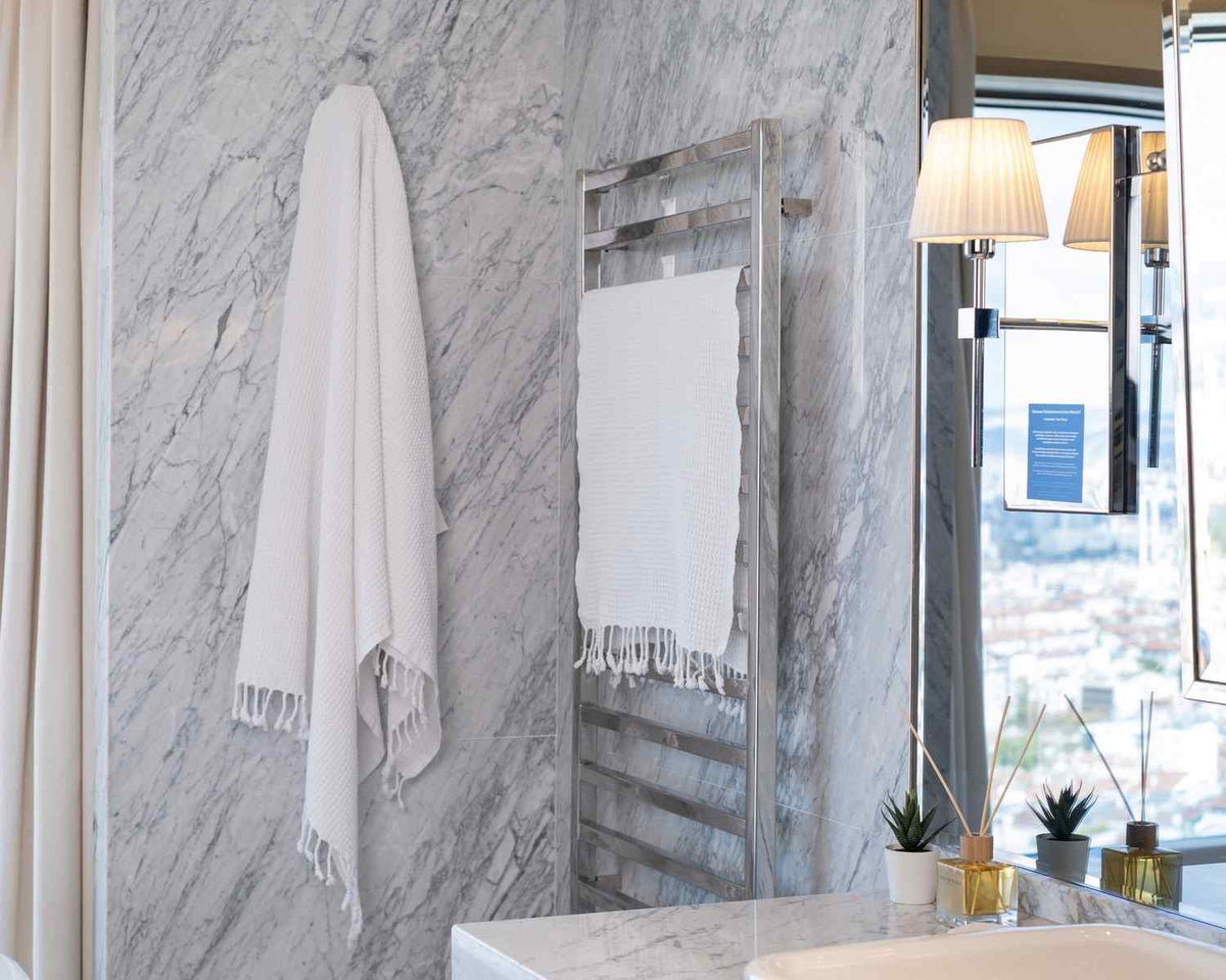 Waffle Turkish Cotton Towel or Towel Set
