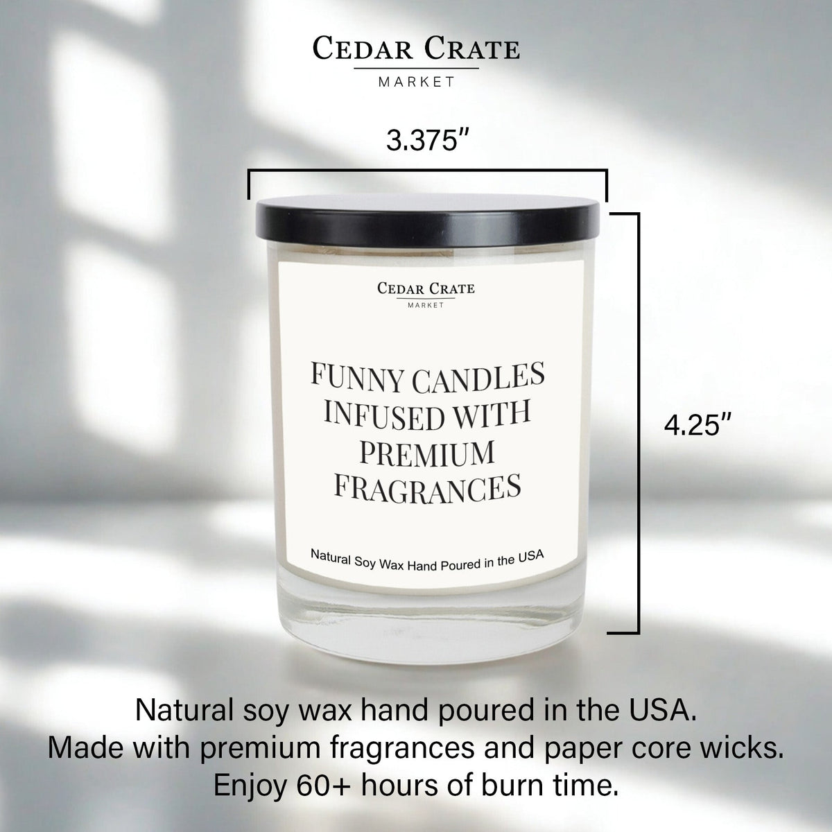 If I Shenan Once I Will Shenanigan White Signature Candles