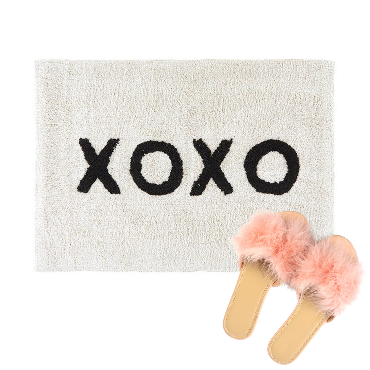 XOXO Bath Mat Cotton 20" x 30"