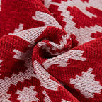 Festive Red Christmas Sofa Cover