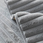 Luxurious Rabbit Fur Sofa Slipcover | Non-Slip Light Grey for Pet/Kid Protection