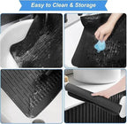 Heat Resistant Silicone Stove Cover Mat – Non-Slip Counter Protector, Cruel Summer Collection, Easy-To-Clean Kitchen Accessory for Summer Cooking & Back to School Dorm Use Waterproof Dish Drying Funky Kitchen Supplies