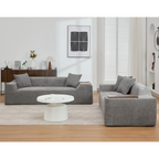 2 Pc Boucle Cloud Sofa Set, Affordable & Modern