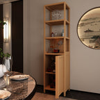 Storage Cabinet, Tall Tower, Multifunctional For Bathroom Entry Bedroom Laundry