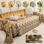 Boho Chic Double-sided Chenille Sofa Cover 6 Gorgeous styles For all Seasons