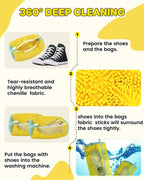 Washing Machine Shoe Washing Bag, Durable Zipper, Shoe Storage Bag