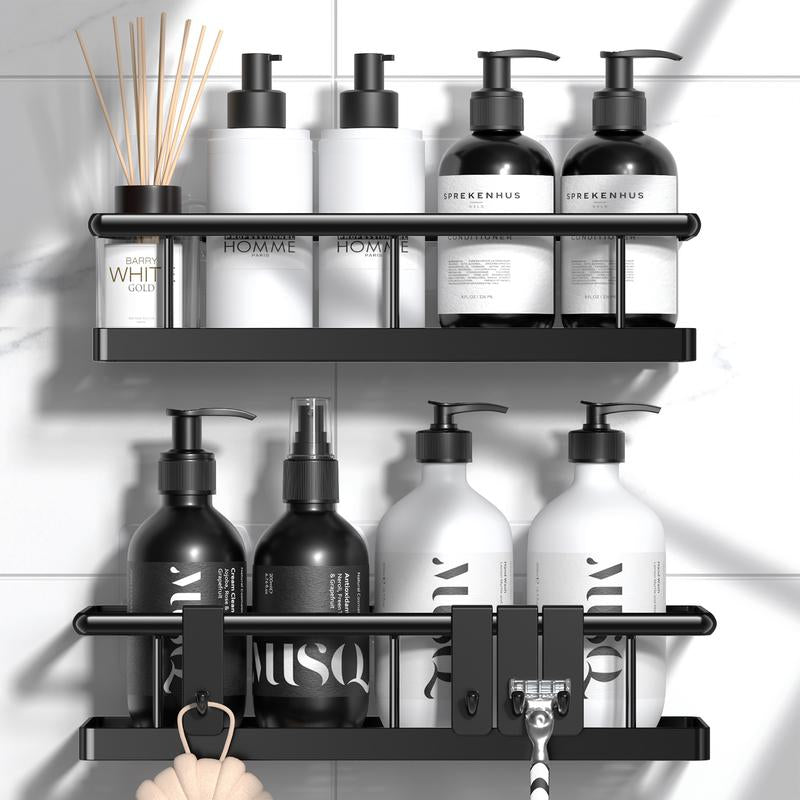 Kitchen Caddy  Shower Caddy  Pantry Caddy  No Drilling Rustproof Adhesive Organizers
