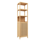 Storage Cabinet, Tall Tower, Multifunctional For Bathroom Entry Bedroom Laundry