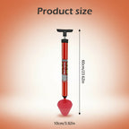 1 Count Toilet Clog Remover Tool,Swift High Pressure Drain,For Bathroom,Unclogging Sinks, Kitchen Drains