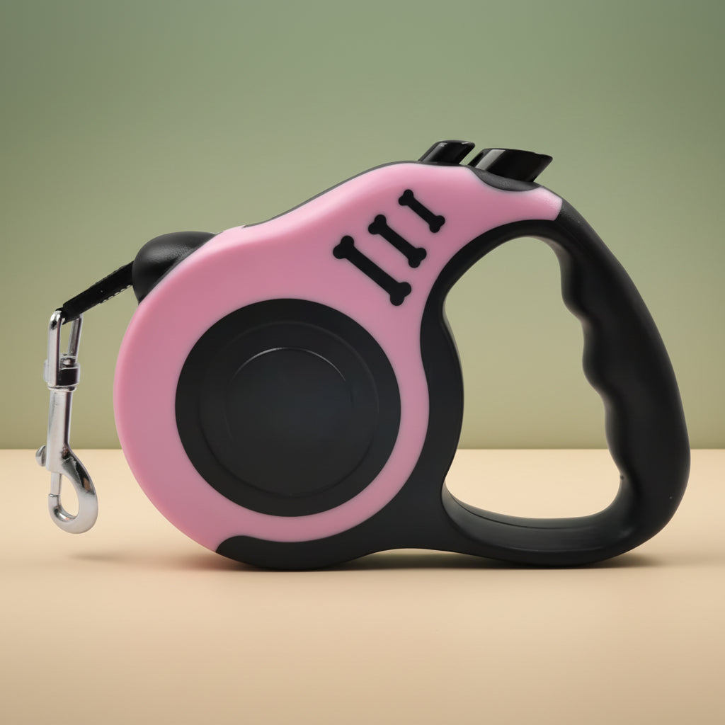 3 Meters 5 Meters Retractable Dog Leash Pet Leash Traction Rope Belt Automatic Flexible Leash for Small Medium Large Dog
