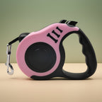 3 Meters 5 Meters Retractable Dog Leash Pet Leash Traction Rope Belt Automatic Flexible Leash for Small Medium Large Dog