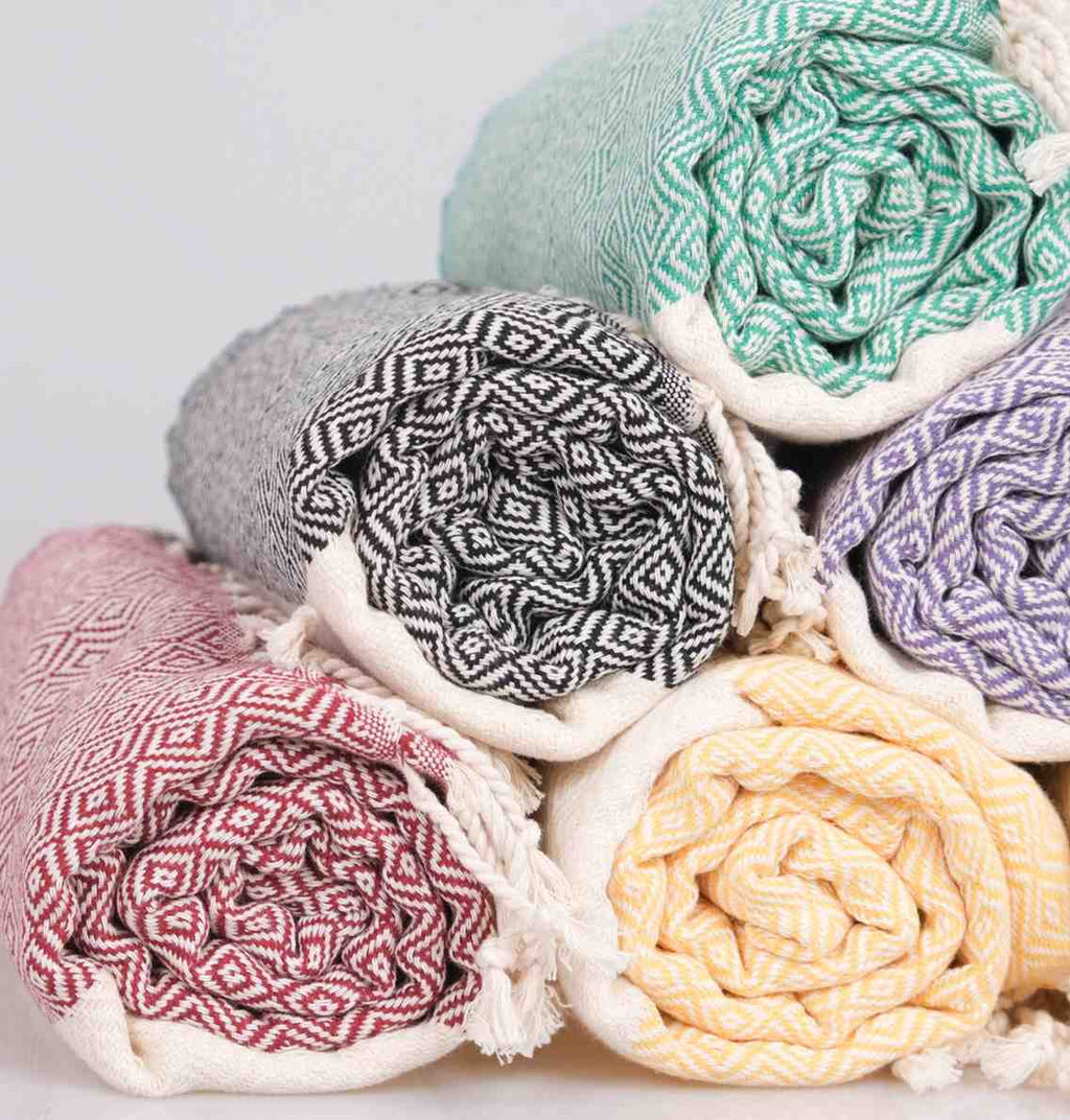 Diamond 100% Turkish Cotton Beach Towel