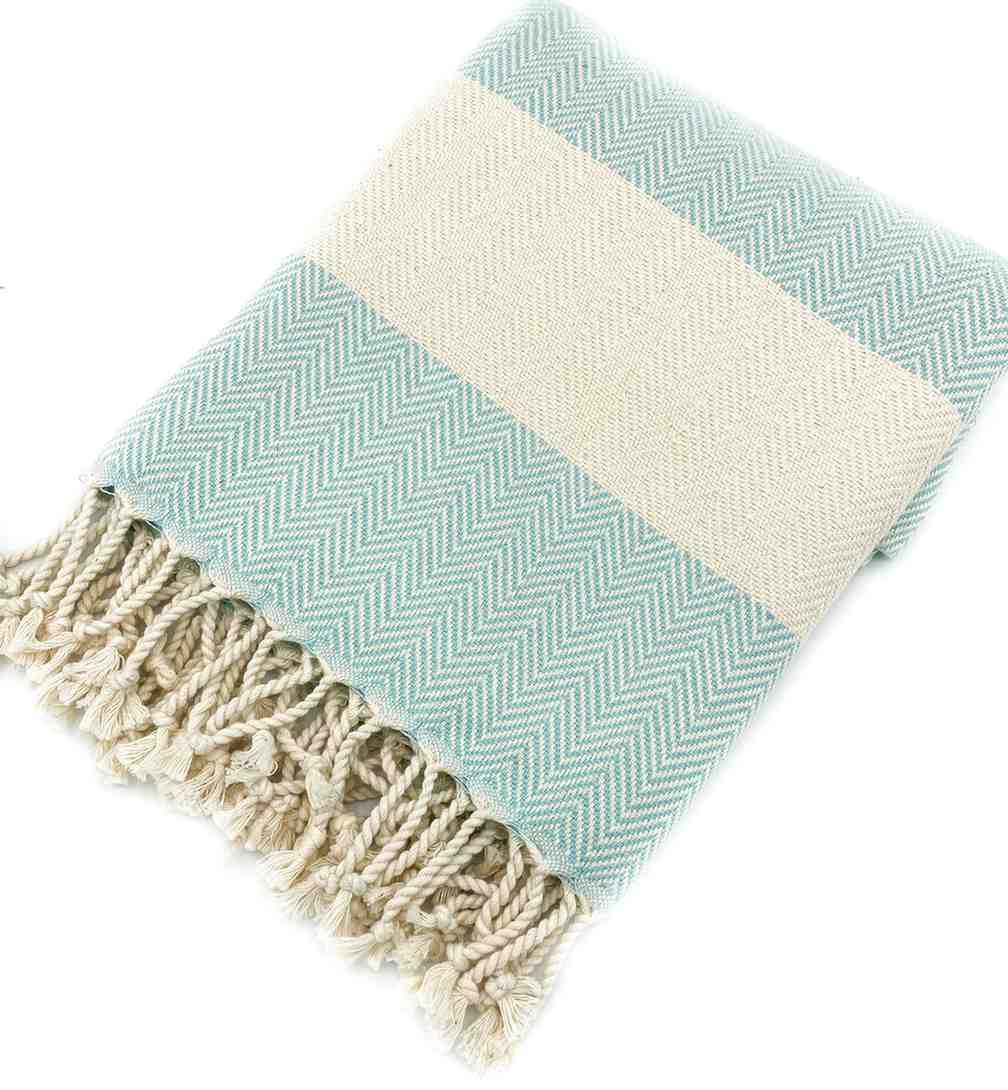 Herringbone 100% Turkish Cotton Beach & Bath Towel