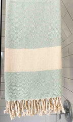Herringbone 100% Turkish Cotton Beach & Bath Towel