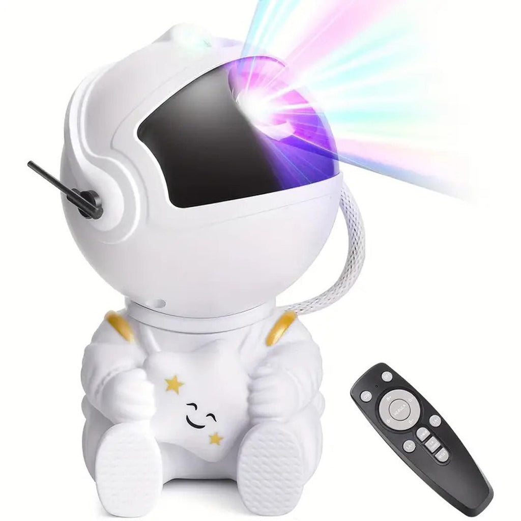 Astronaut Starry Night Light Projector- White or Black