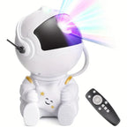 Astronaut Starry Night Light Projector- White or Black