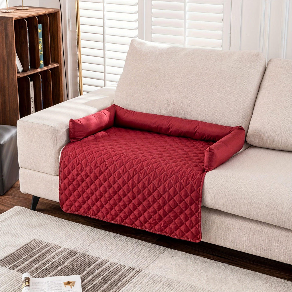 Fluffy Calming Dog Bed Sofa Cover