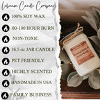Fall Porch Sitting Candle