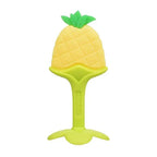 Baby Teether Toys Toddle Safe Banana Teething Ring Silicone Chew Dental Care Toothbrush Nursing Beads Gift For Infant
