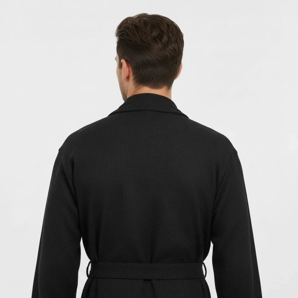 Waffle Bathrobe for Men