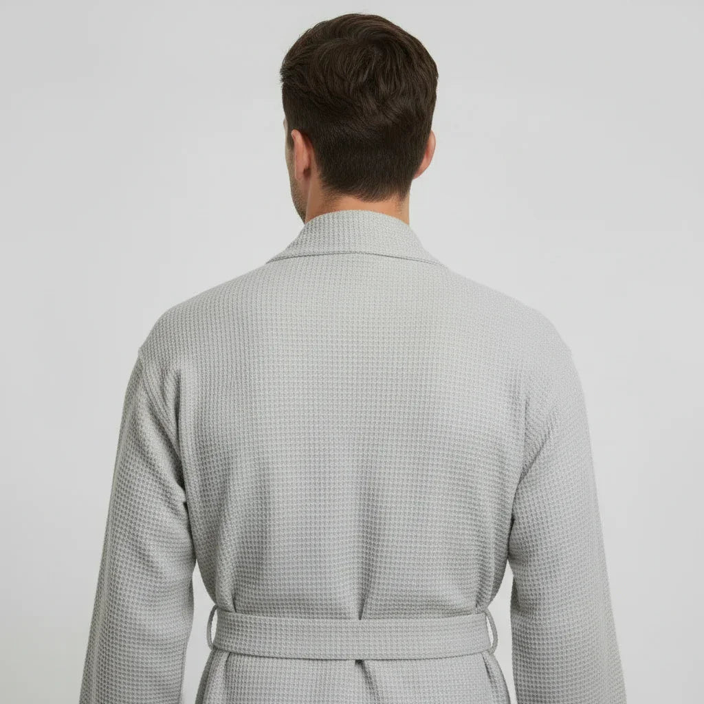 Waffle Bathrobe for Men