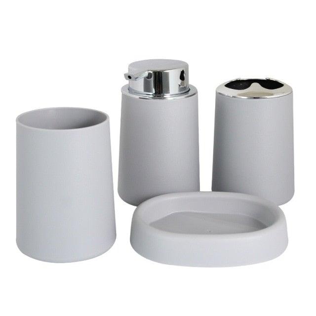 Bamboo Bathroom Accessories Set, Various Colors & Sizes