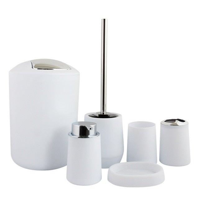 Bamboo Bathroom Accessories Set, Various Colors & Sizes