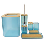 Bamboo Bathroom Accessories Set, Various Colors & Sizes