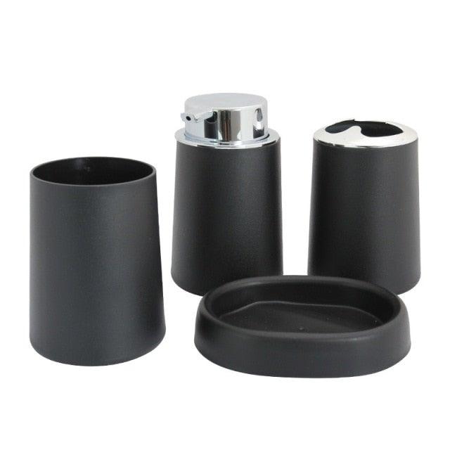 Bamboo Bathroom Accessories Set, Various Colors & Sizes