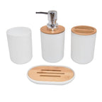 Bamboo Bathroom Accessories Set, Various Colors & Sizes