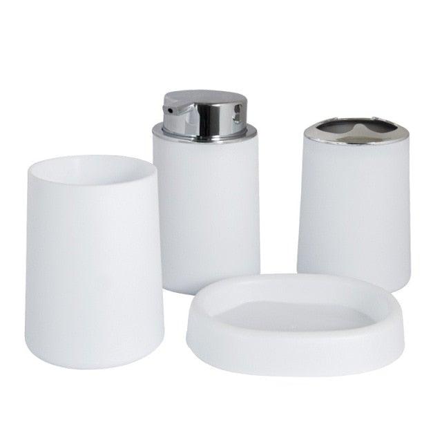 Bamboo Bathroom Accessories Set, Various Colors & Sizes
