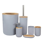 Bamboo Bathroom Accessories Set, Various Colors & Sizes