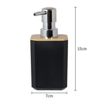 Bamboo Bathroom Accessories Set, Bathroom Kit Soap Dispenser Toothbrush Cup Soap Dish Toilet Brush Holder Trash Can Bathroom Accessories Toothbrush Holder Toothbrush Cup Soap Dispenser Soap Dish Toilet Brush Holder Trash Can For Home Apartment
