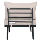 6-Pc Outdoor Sectional Sofa & Nesting Coffee Tables Set, Acacia Wood