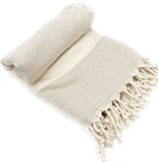 Herringbone 100% Turkish Cotton Beach & Bath Towel