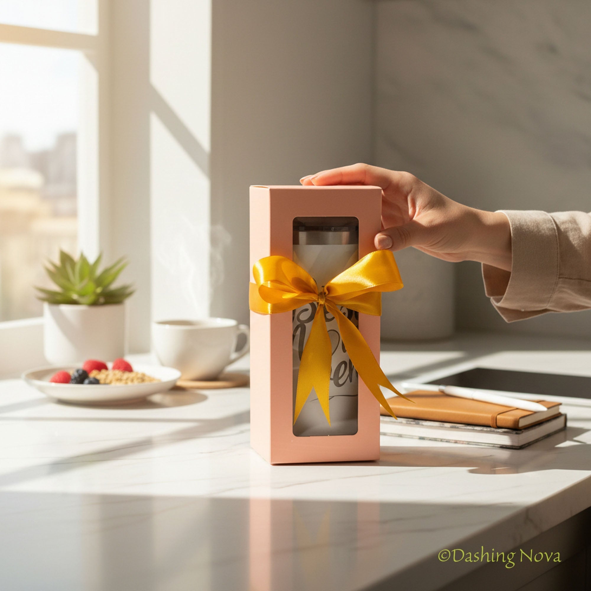 Best Mom Ever Tumbler Gift Set w/ Premium Gift Box