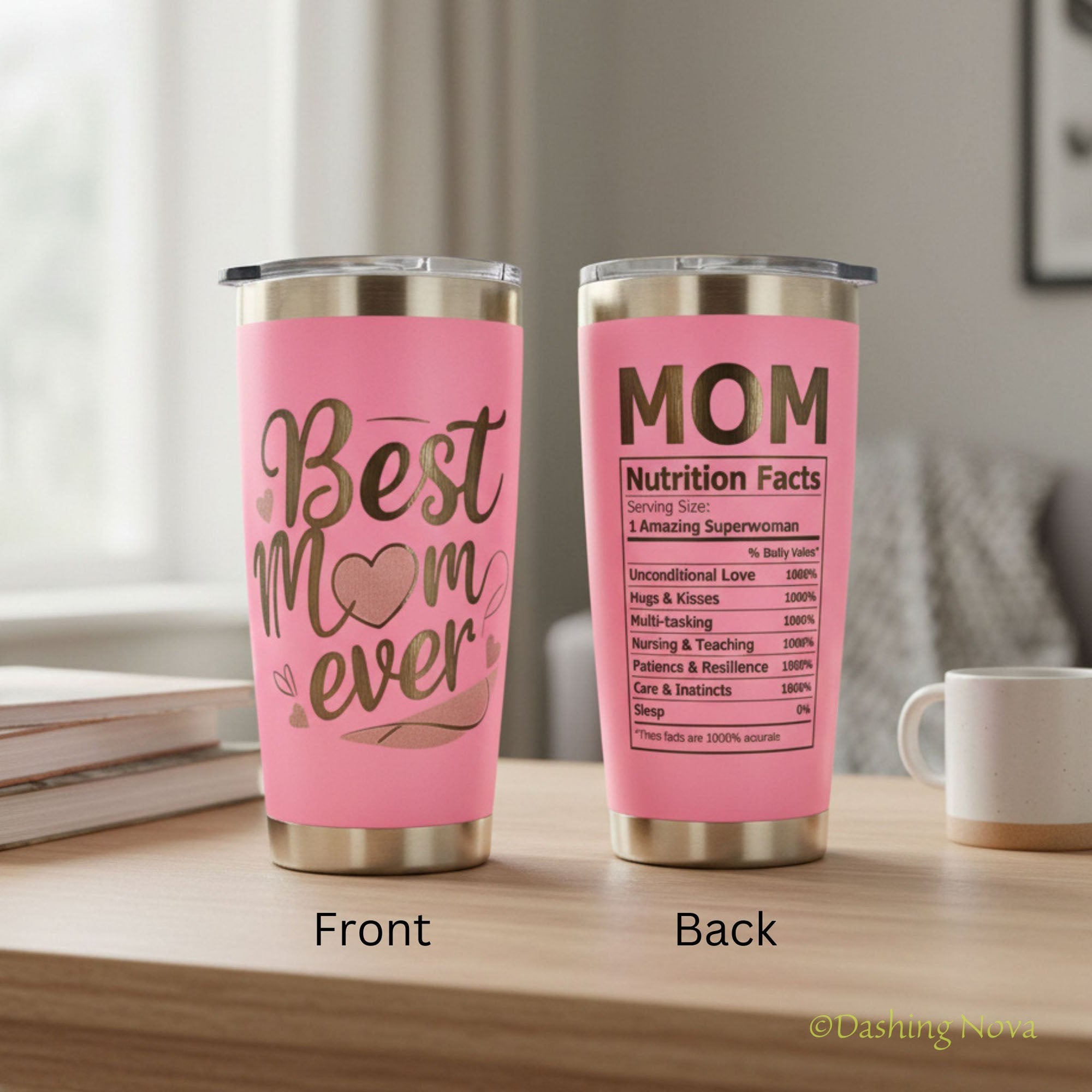 Best Mom Ever Tumbler Gift Set w/ Premium Gift Box