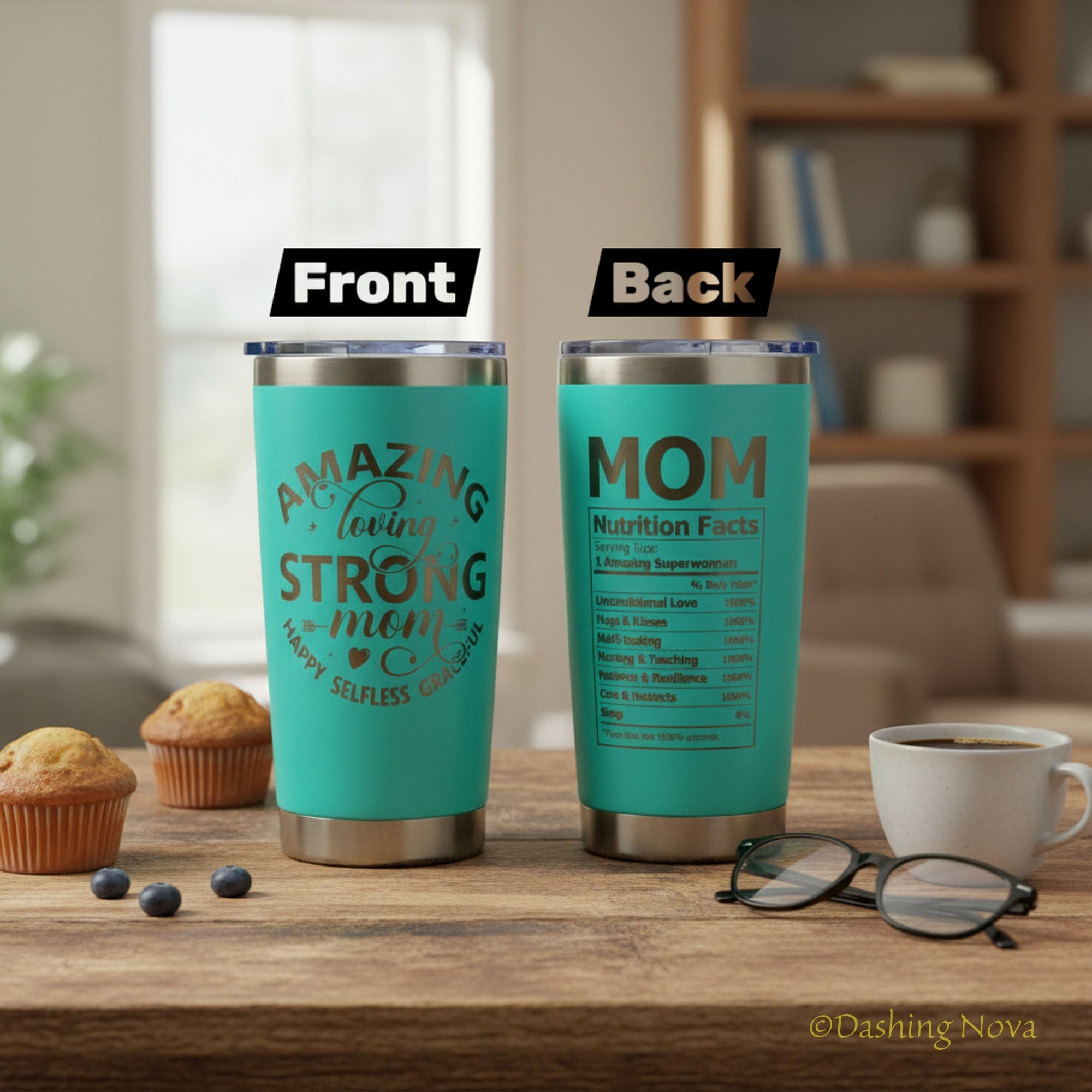 Best Mom Ever Tumbler Gift Set w/ Premium Gift Box