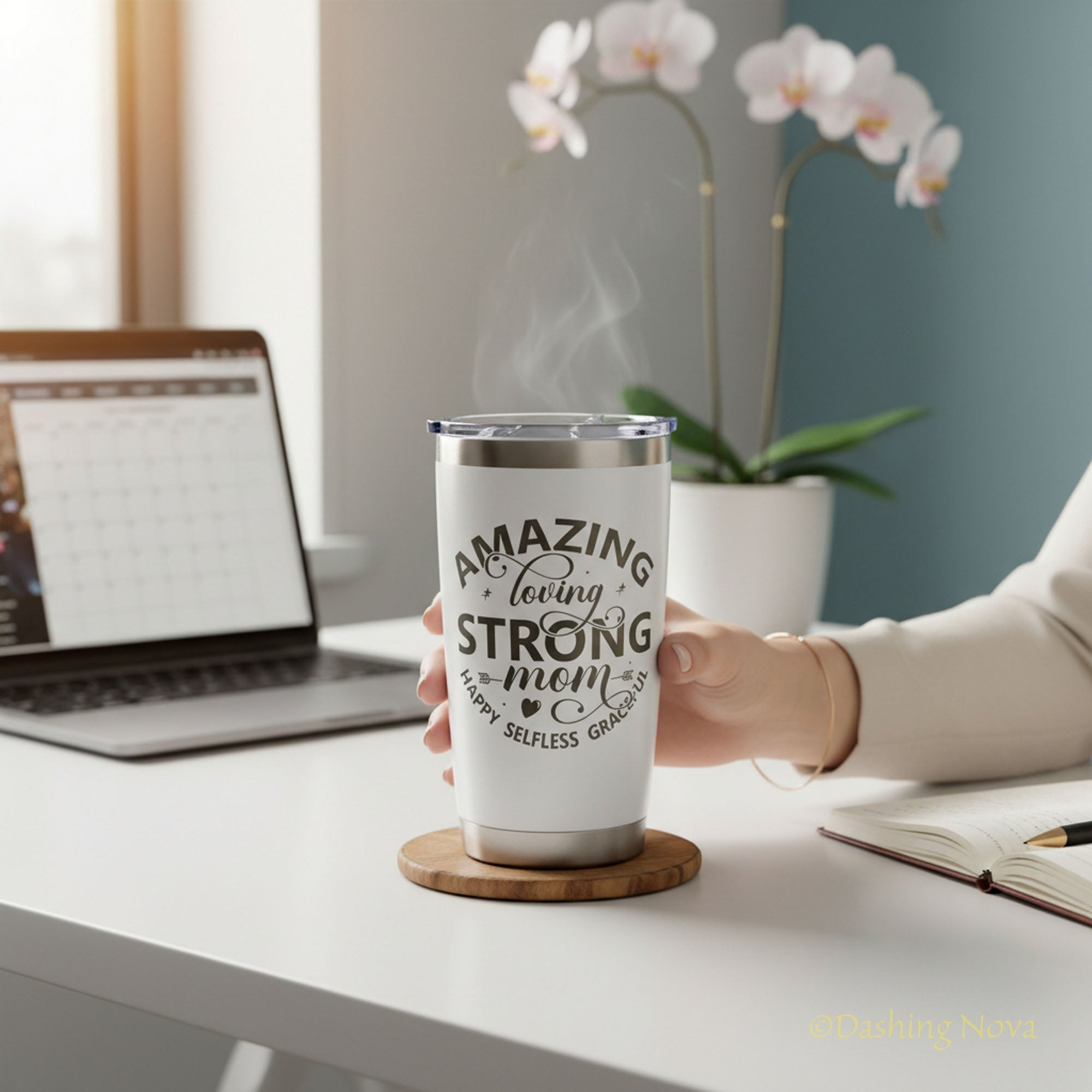 Best Mom Ever Tumbler Gift Set w/ Premium Gift Box